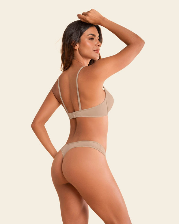 Brasier de realce suave con cargaderas multiusos
