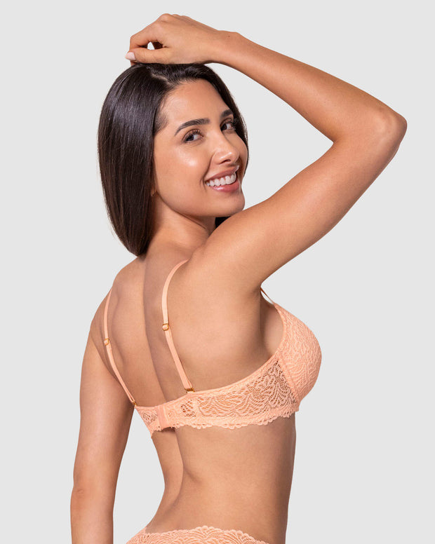 Brasier en encaje con cargaderas multiusos