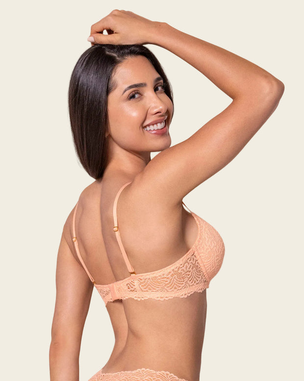 Brasier en encaje con cargaderas multiusos