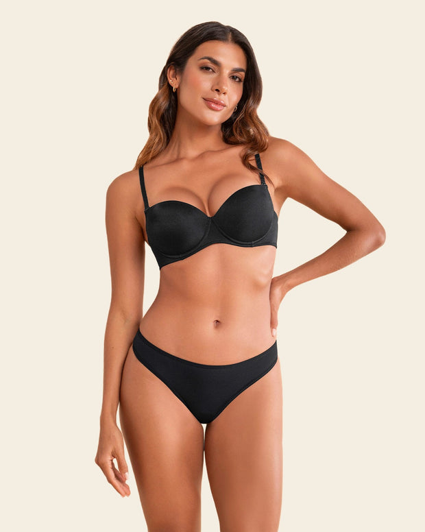 Brasier copa lisa con arcos y realce incorporado