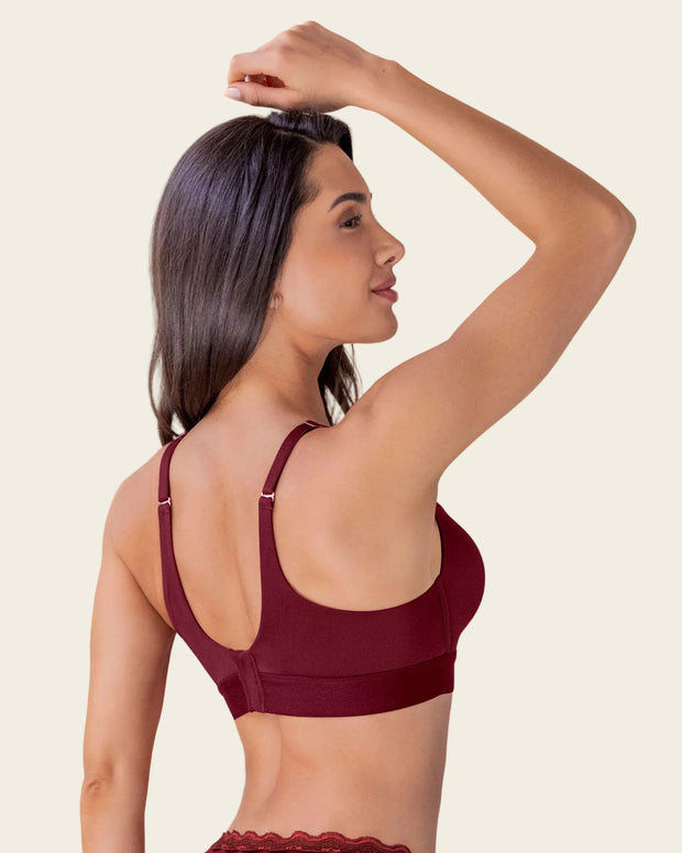 Brasier tipo top ultraliviano con copas internas fijas
