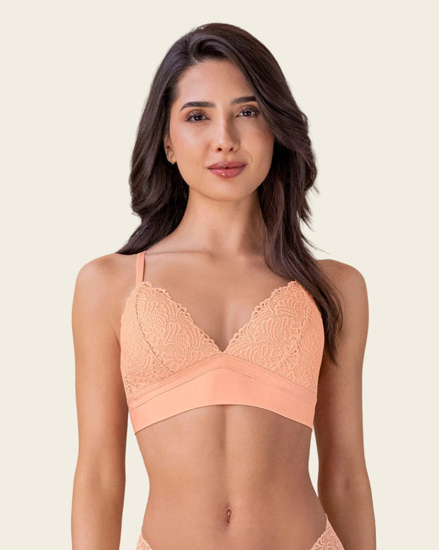 Brasier sin arco Liso y Encaje