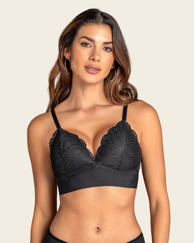 Brasier sin arco Liso y Encaje