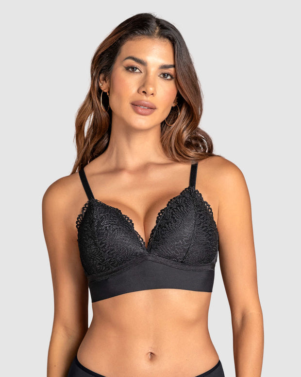 Brasier sin arco Liso y Encaje