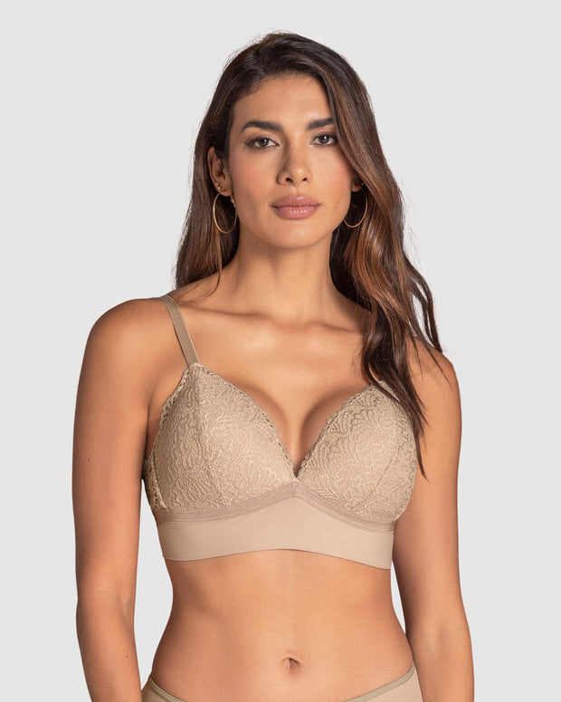 Brasier sin arco Liso y Encaje