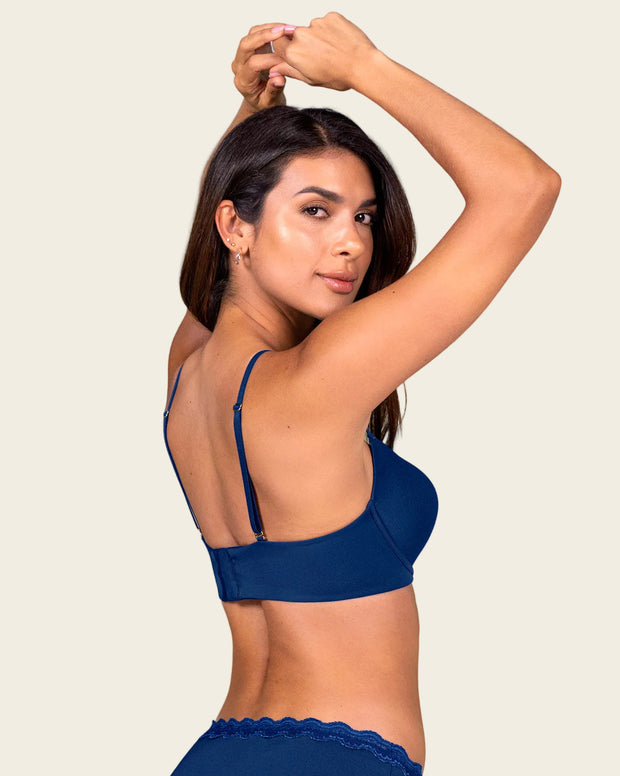 Brasier ultraliviano con copas internas fijas