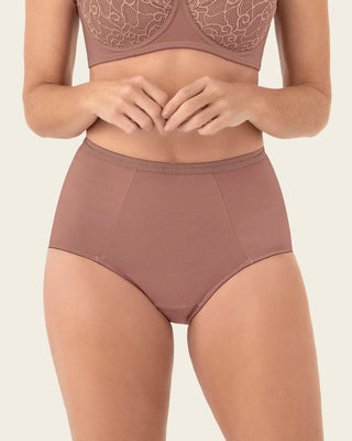 Panty clásico de control suave con excelente modelación#color_a23-cafe