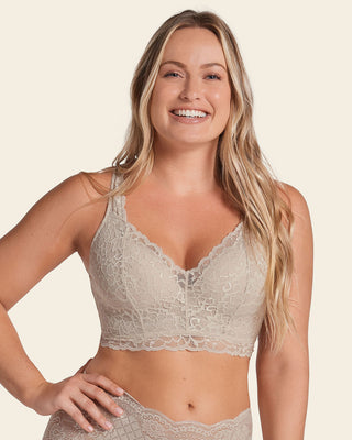 Brasier en encaje ideal para busto pesado sexy support#color_802-habano