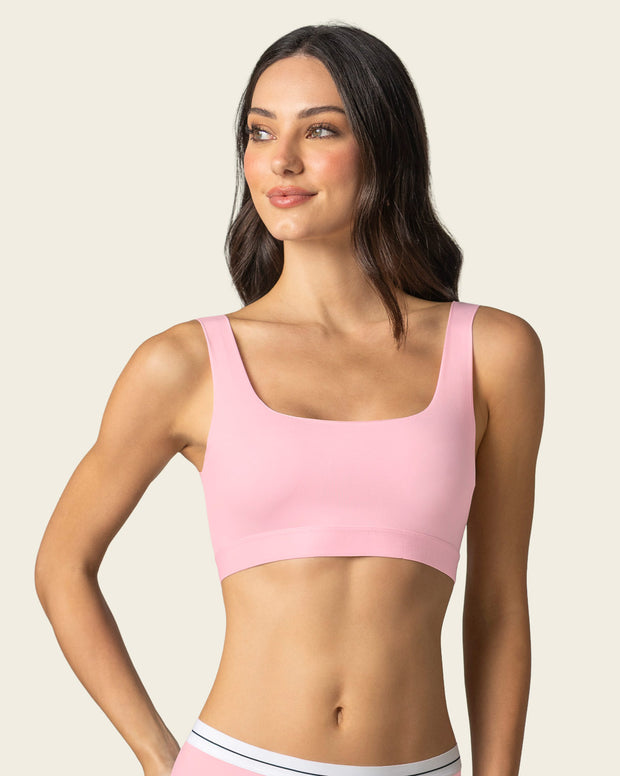 Paquete x 2 tops invisibles doble escote