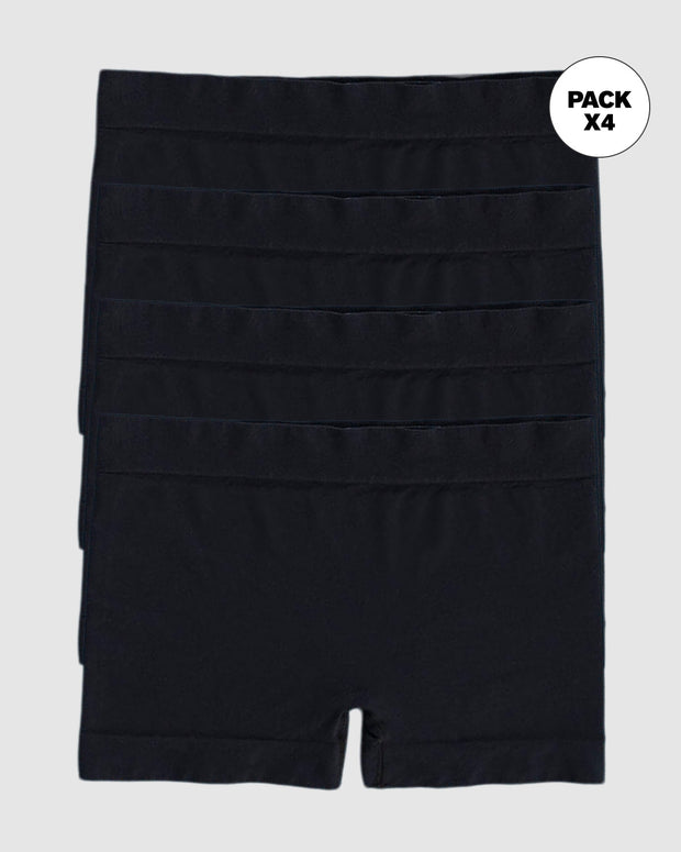 Paquete x 4 bóxers en tecnología seamless de total comodidad