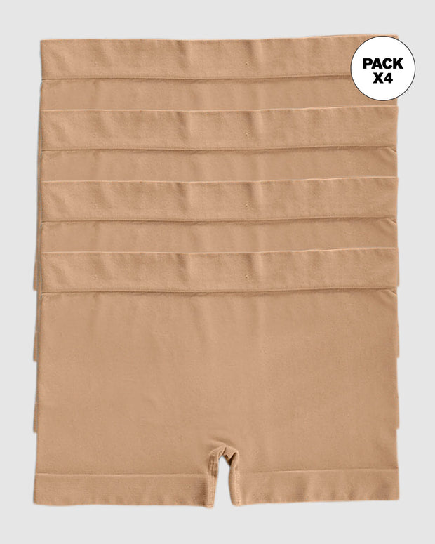 Paquete x 4 bóxers en tecnología seamless de total comodidad