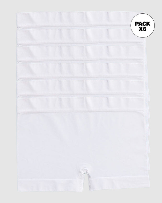 Paquete x 6 bóxers en tecnología seamless de total comodidad