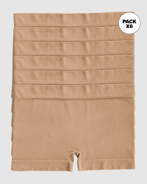 Paquete x 6 bóxers en tecnología seamless de total comodidad