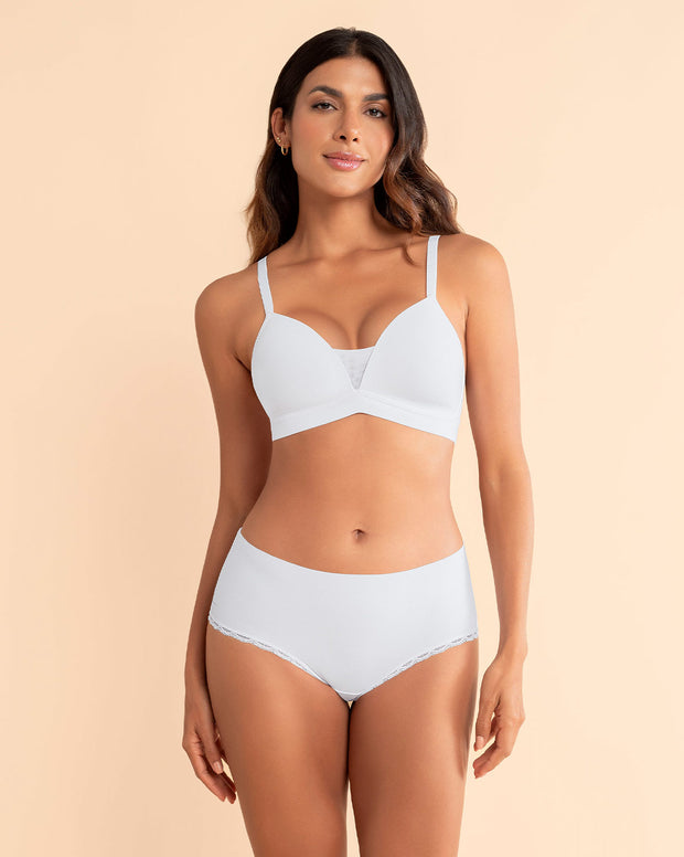 Paquete x 2 panties cacheteros, sin elásticos en cintura