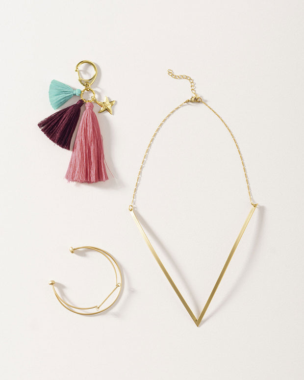 Set llavero - pulsera - collar