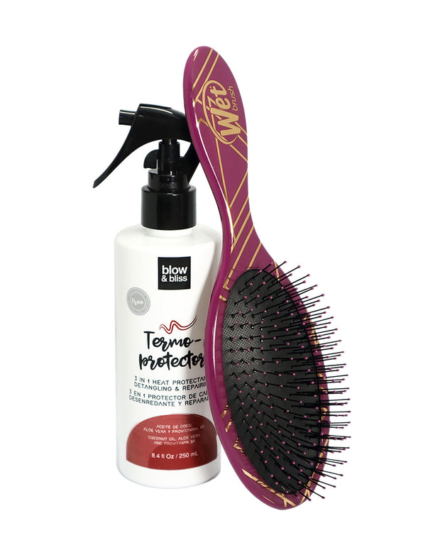 Combo Termoprotector + Cepillo Wet Brush
