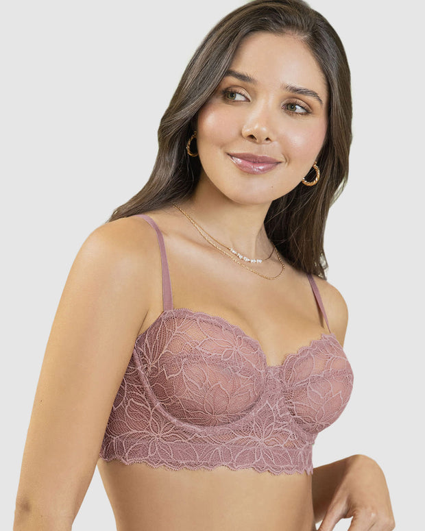 Brasier balconet de corte corsetero