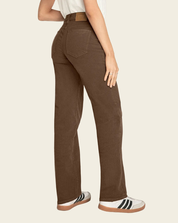 Jean bota recta para mujer