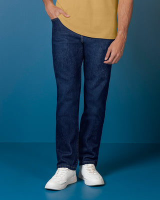 Jean bota recta básico para hombre#color_024-azul-oscuro