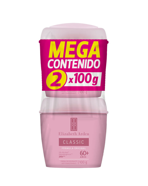Desodorante antitranspirante en crema 24h elizabeth arden classic x2