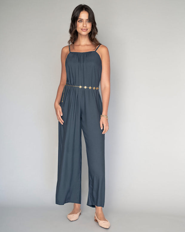 Enterizo largo de tiritas para mujer