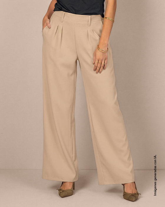 Pantalón tipo sastre#color_c54-arena