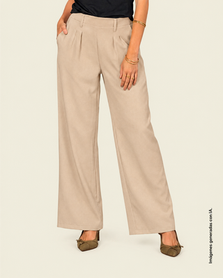Pantalón tipo sastre#color_c54-arena