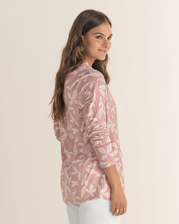Saquillo estampado de silueta semiajustada