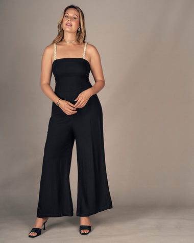 Enterizo largo con perlas en cargaderas#color_700-negro