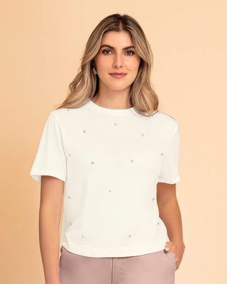 Camiseta manga corta con apliques de perlas#color_018-marfil