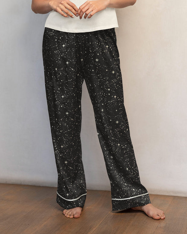 Pantalón largo de silueta amplia