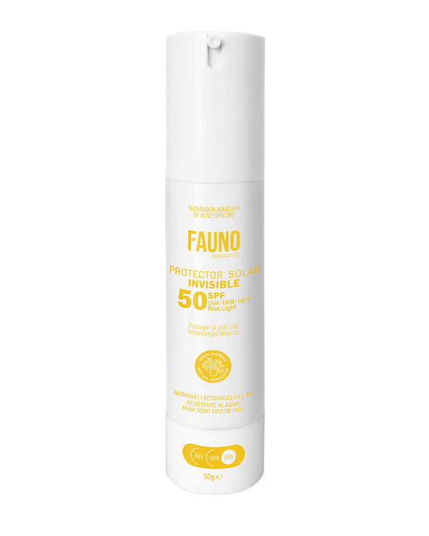 Protector Solar Invisible SPF50 Fauno 50 ml