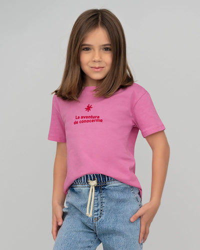 Camiseta manga corta básica con cuello redondo#color_301-rosado-palido
