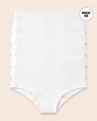 Paquete x 6 cacheteros invisibles tiro alto#color_000-blanco