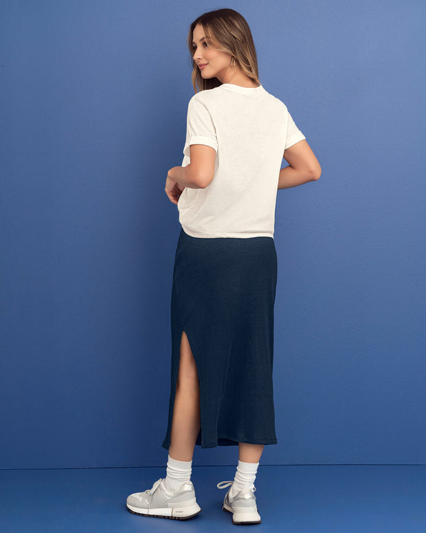 Camiseta básica manga corta con estampado