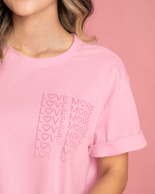 Camiseta básica manga corta con estampado