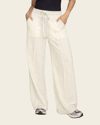 Pantalón tipo jogger con bota ancha#color_018-marfil