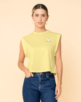 Camiseta manga sisa básica#color_019-amarillo-claro