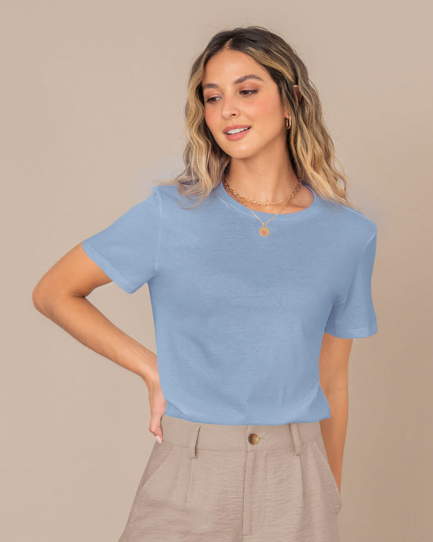 Camiseta manga corta básica