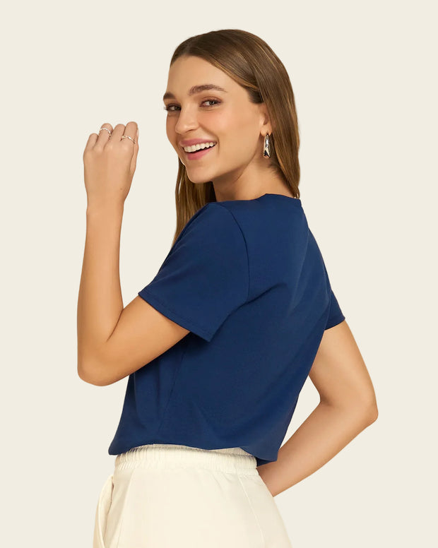 Camiseta manga corta básica