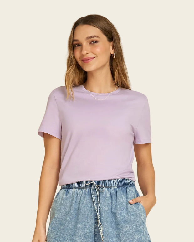 Camiseta manga corta básica