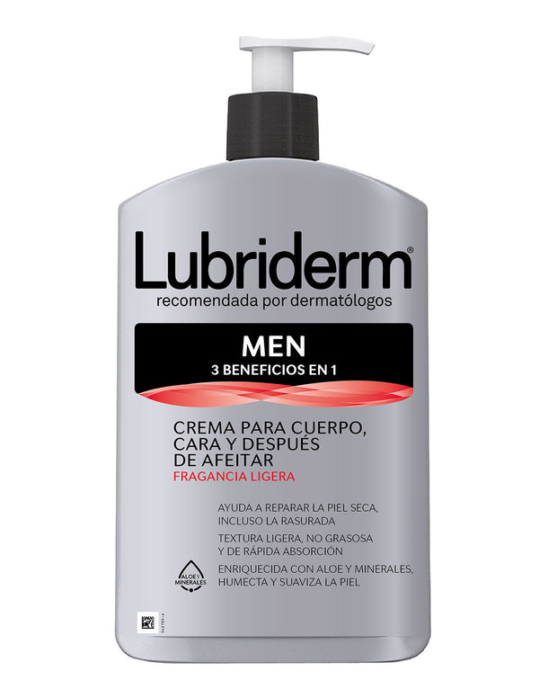 Crema Corporal Lubriderm Men x 400ml