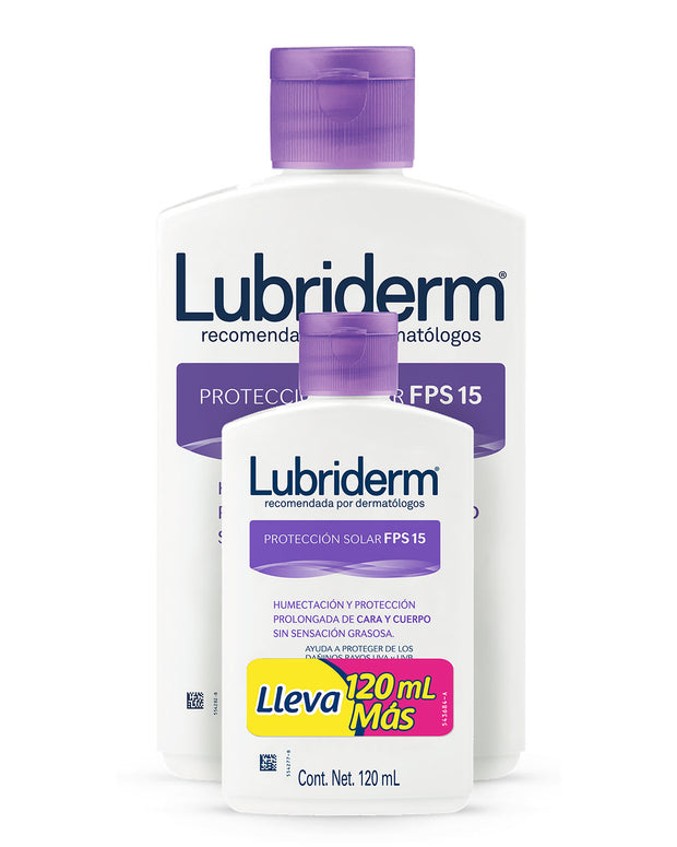 Crema Corporal Lubriderm Proteccion UV15 520 ml