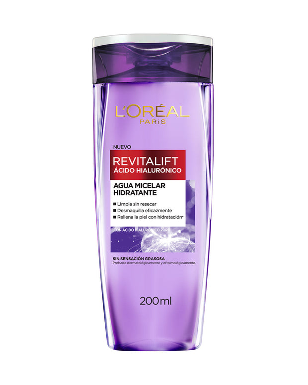 Agua Micelar Revitalift Ácido Hialurónico