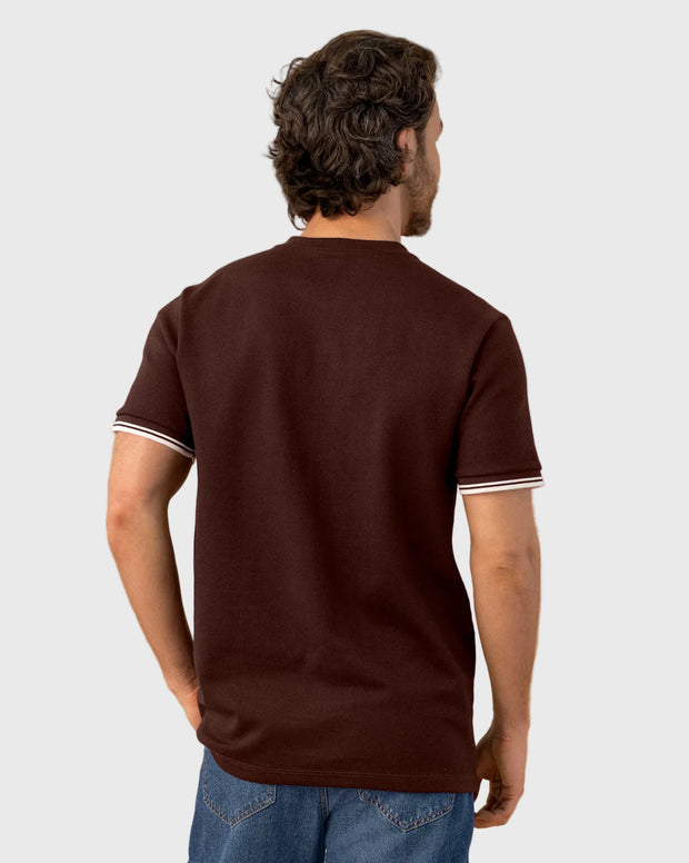 Camiseta cuello redondo manga corta