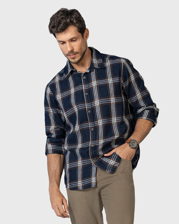 Camisa leñadora para hombre