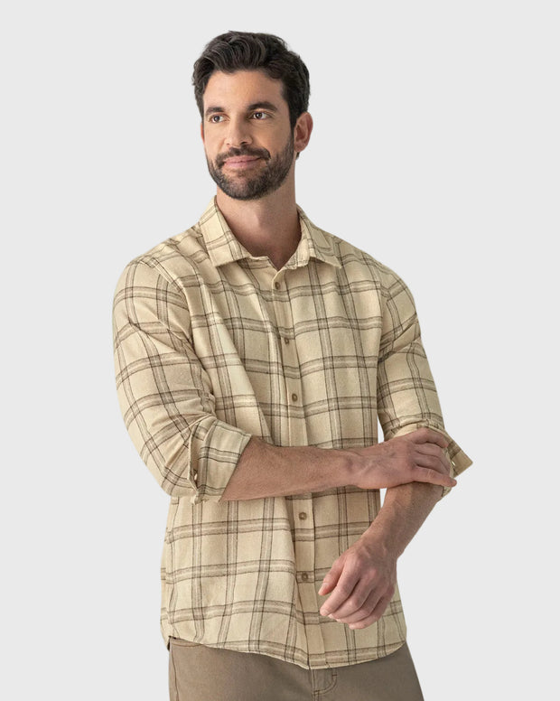 Camisa leñadora para hombre