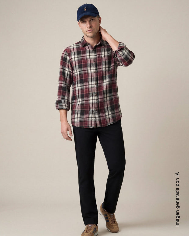Camisa leñadora para hombre