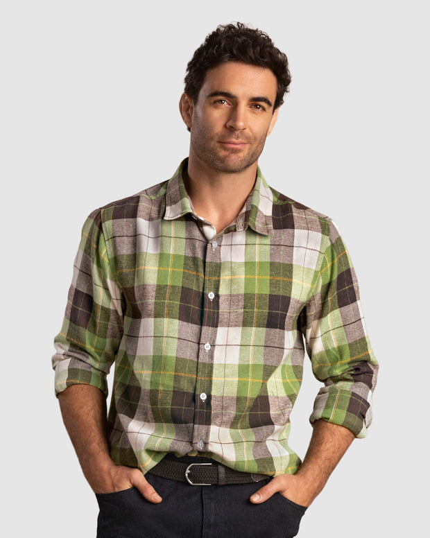 Camisa leñadora para hombre