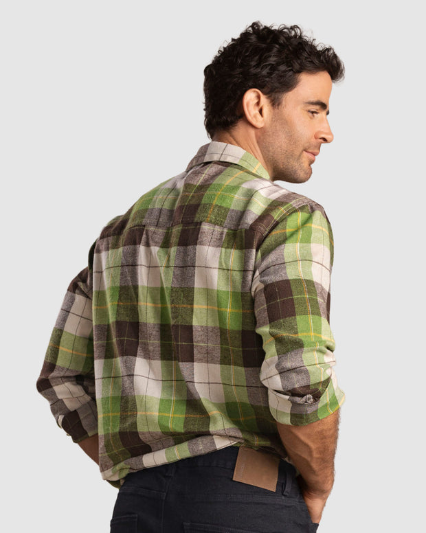 Camisa leñadora para hombre